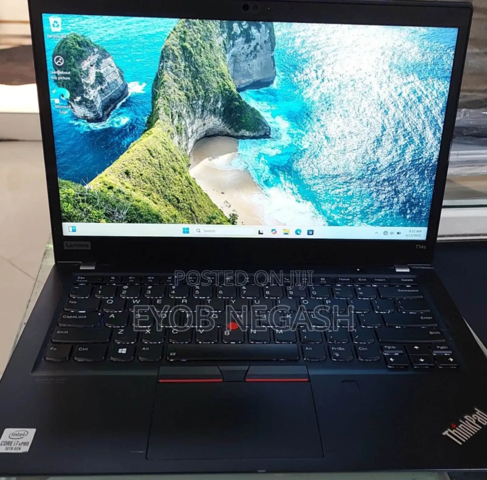 New Laptop Lenovo ThinkPad T14 32GB Intel Core I7 SSD 512GB