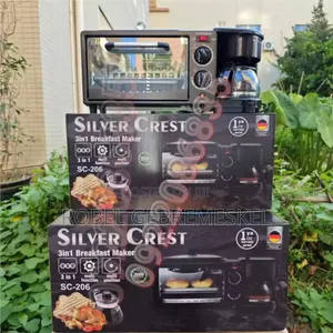 Photo - Silver Crest 3in1 Breakfast Maker
Oven, Coffee Maker, Grill