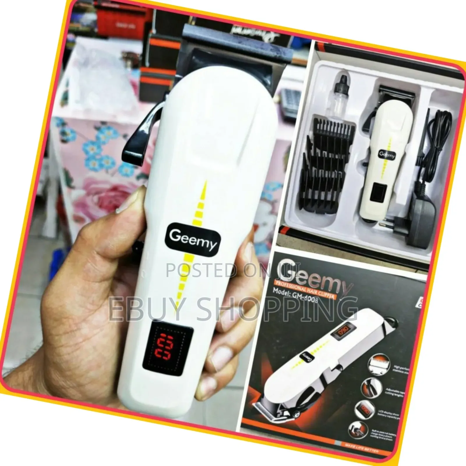 **Geemy Hair Clipper – The Best Diy Haircut Tool**