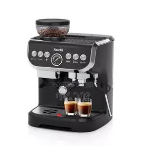 Saachi 19-Bar Coffee Maker With Built in Grinder