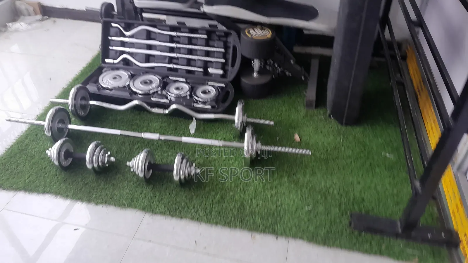 55 Kg Adustable Dumbbell and Barbell