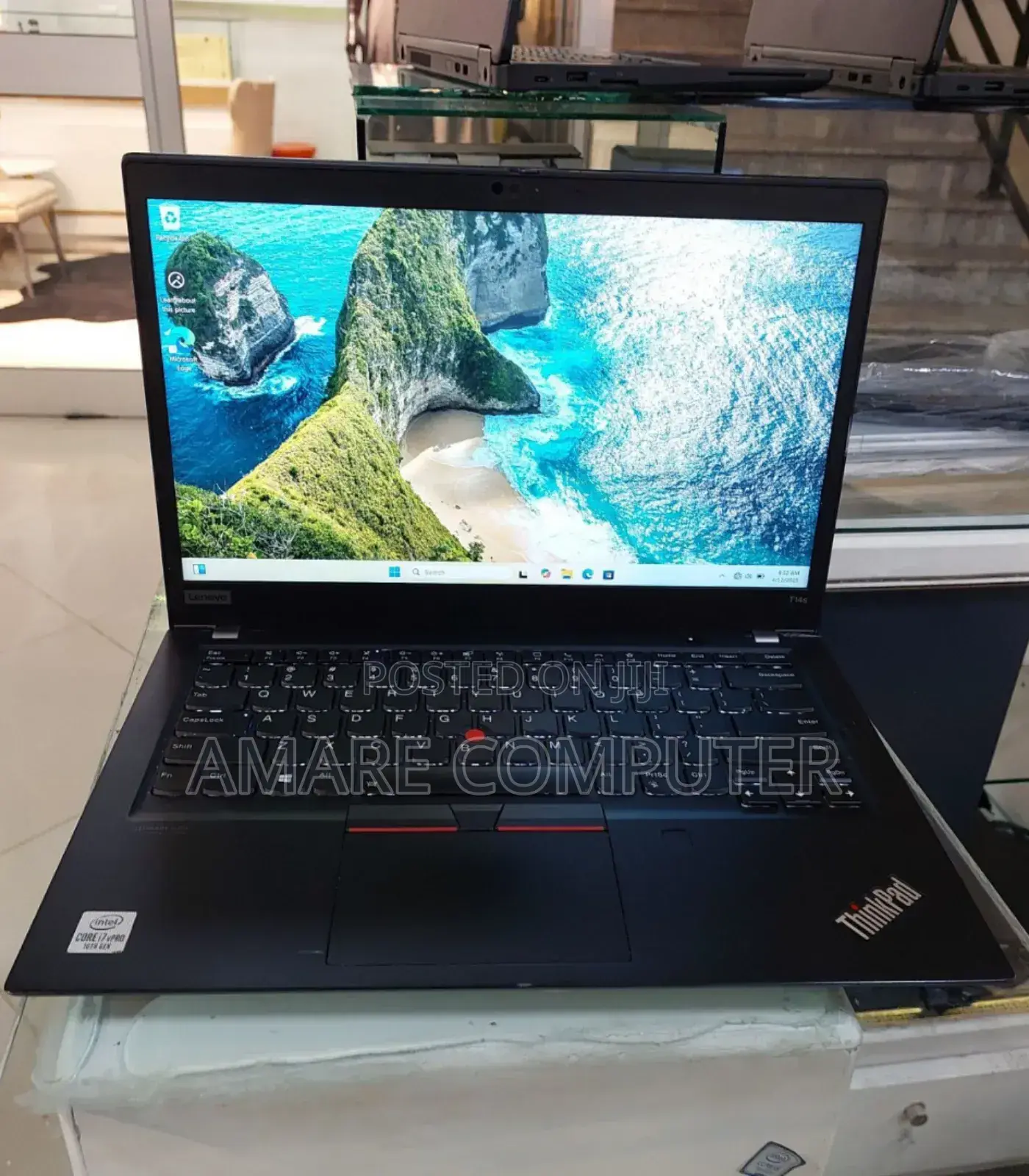 New Laptop Lenovo ThinkPad T14 32GB Intel Core I7 SSD 512GB