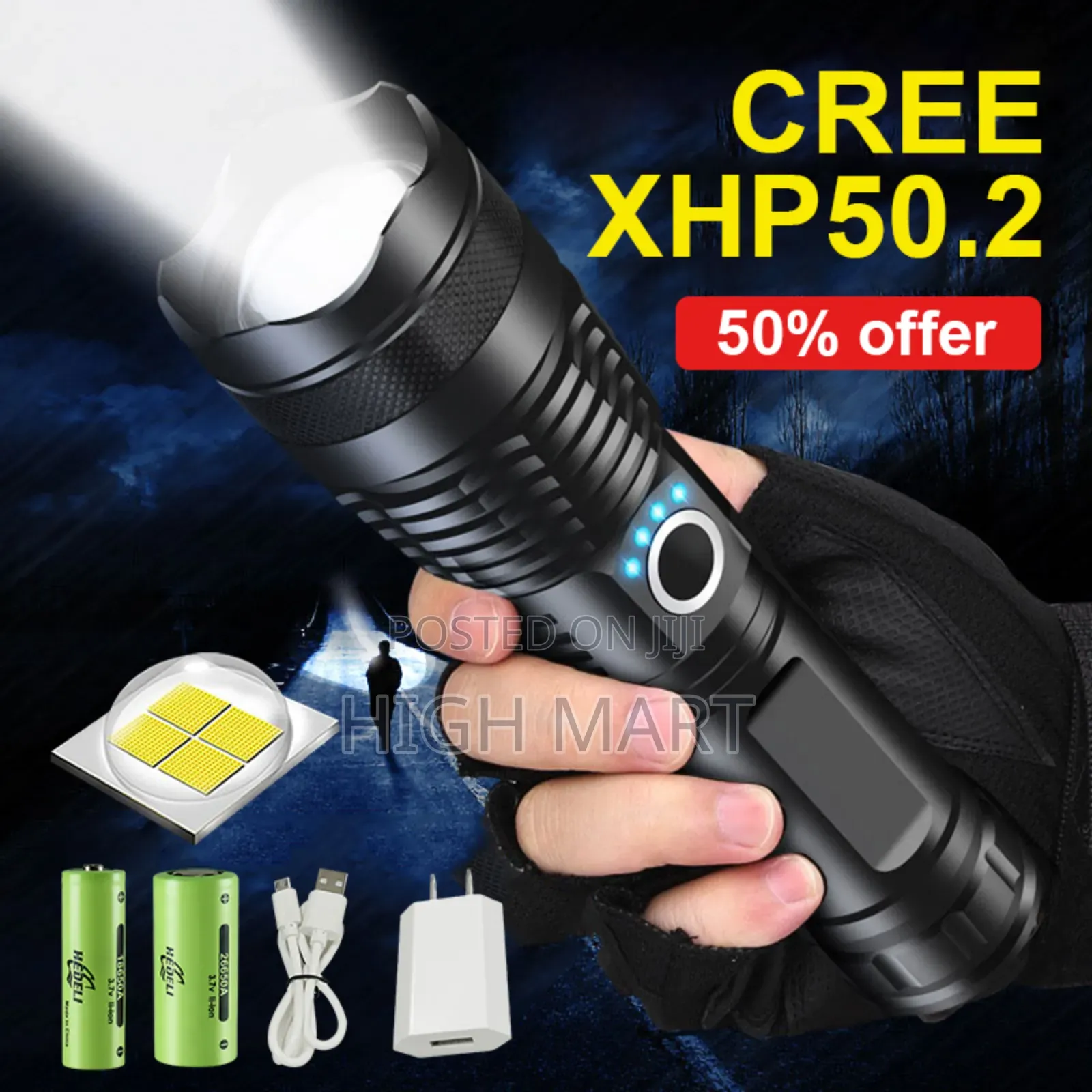 P50 Led Flashlight