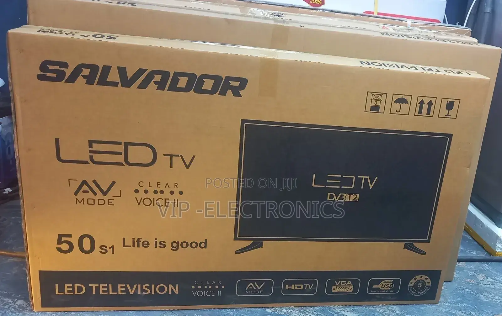 Salvador Tv 50"Inch Smart Android Nwe 2025 Tv