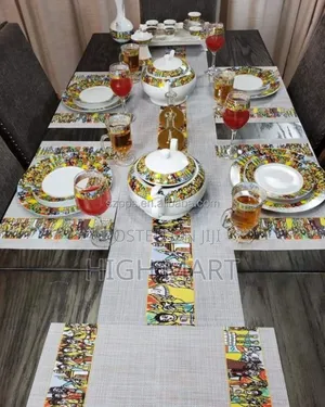 7piece Tablemat With Table Runner