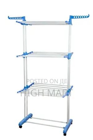 Photo - Four Layer Clothes Drying Rack / 60 Kg Load Capacity