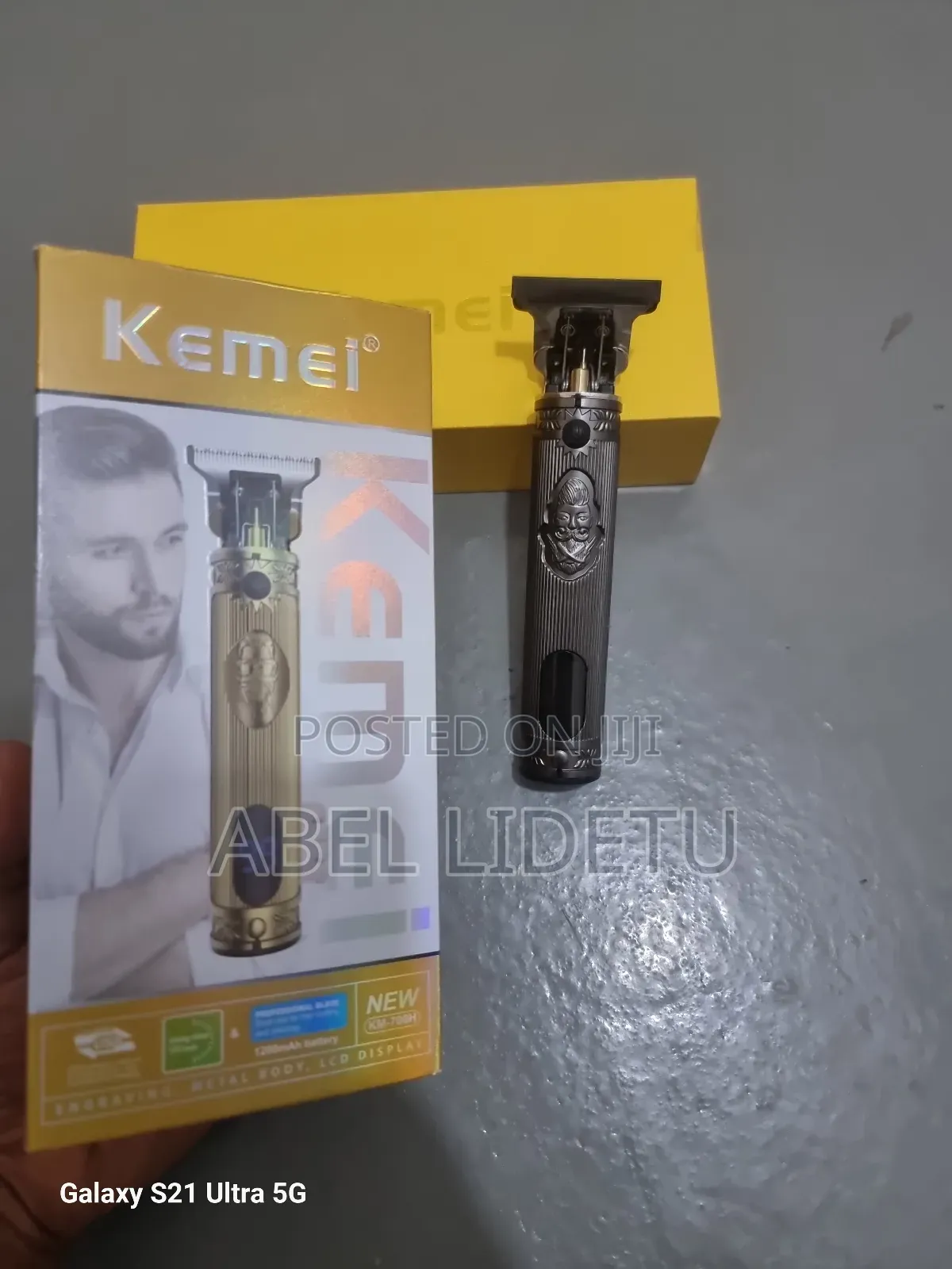 Kemei Hair Trimmer With Strong Motor