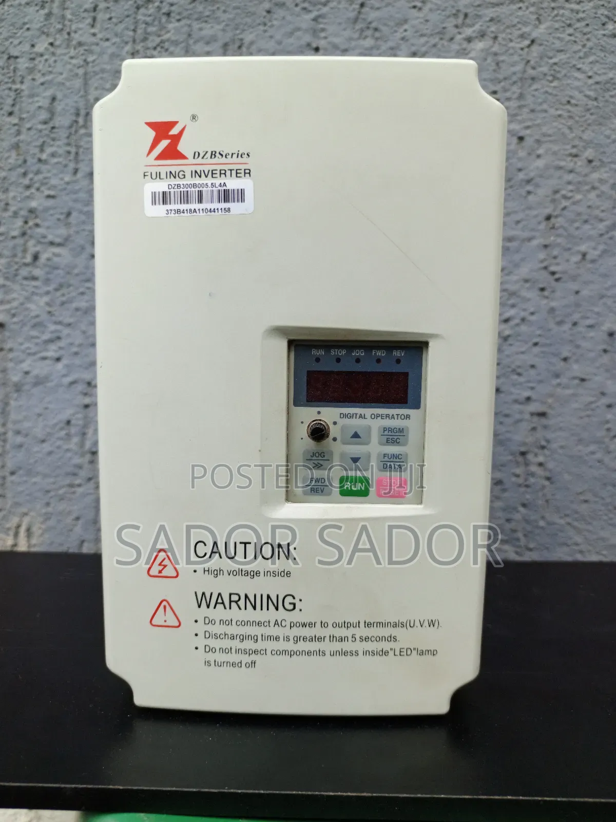 Inverter VFD 5.5kw