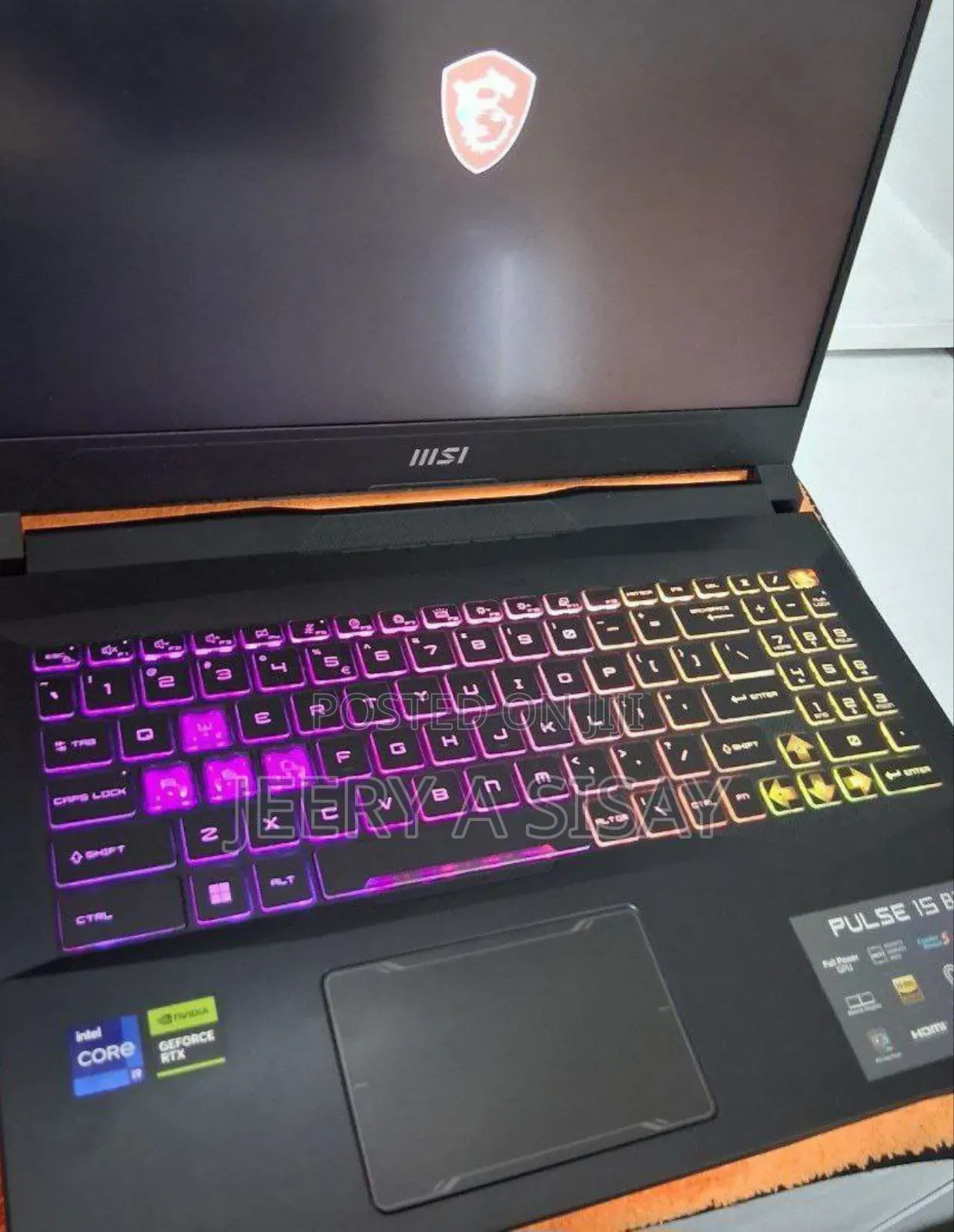 New Laptop MSI Pulse GL66 16GB Intel Core I9 SSD 1T