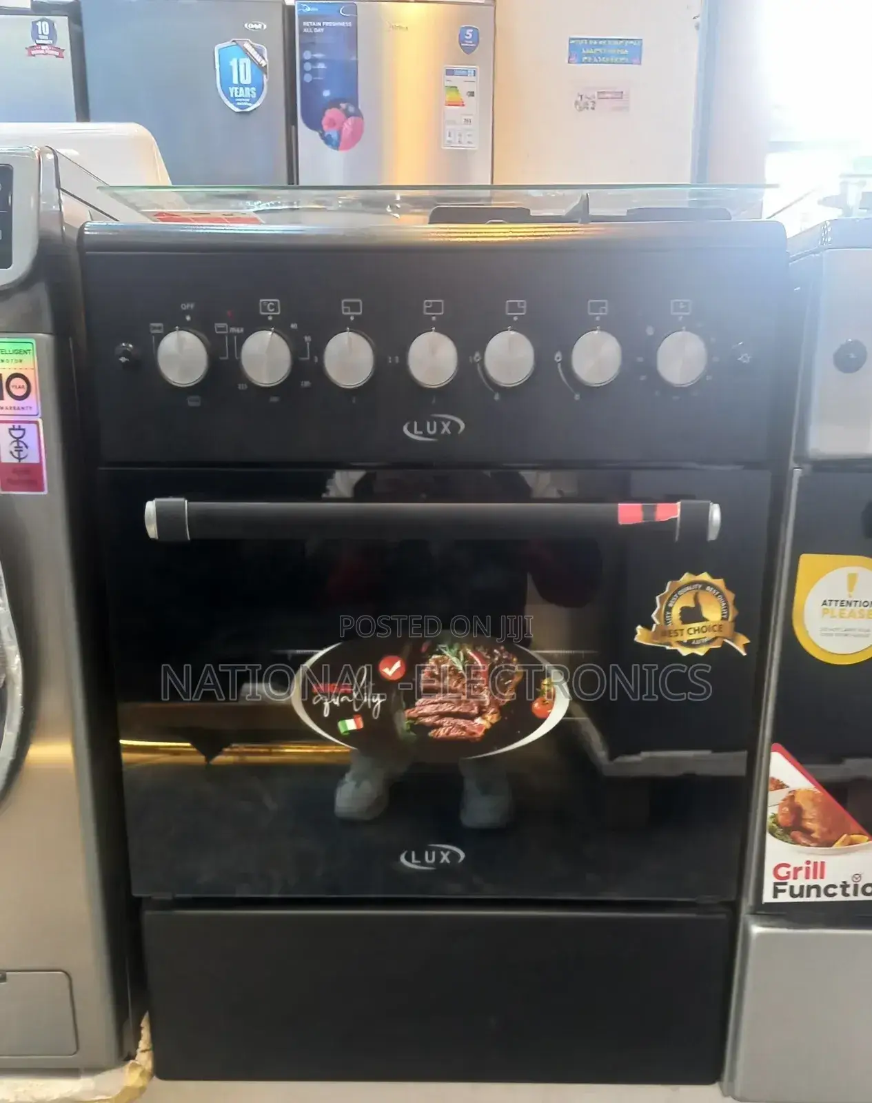 Lux Oven 60cm Yb 60cm Freestanding Oven