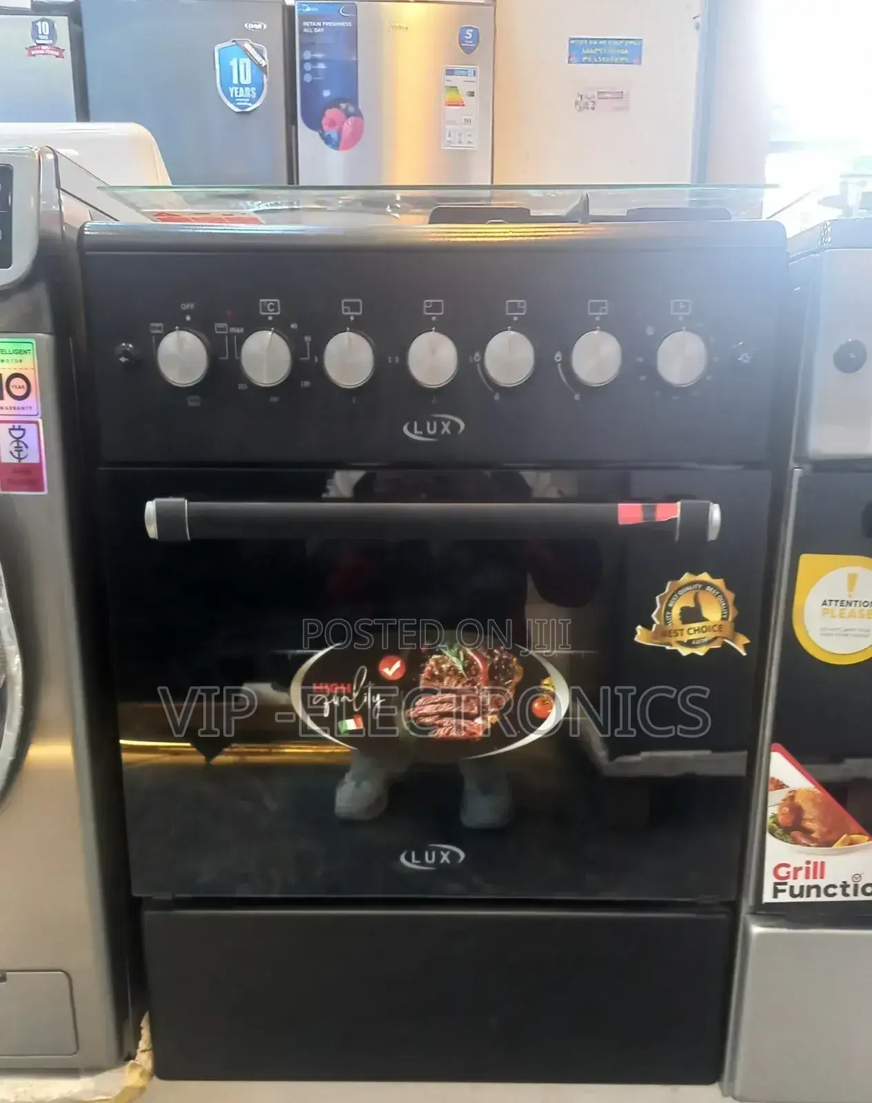 Lux Oven 60cm Yb 60cm Freestanding Oven