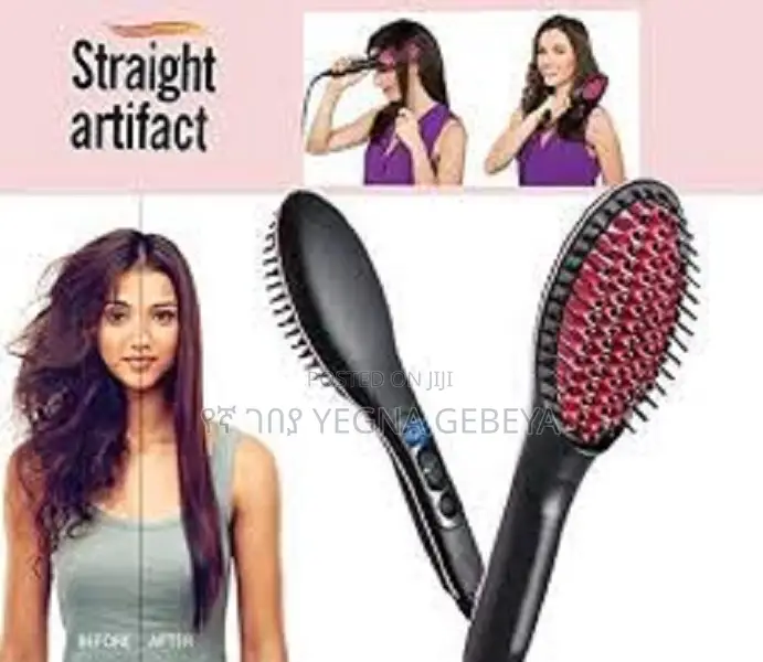 Electronic Hair Straightening Brush Machine
