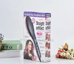 Electronic Hair Straightening Brush Machine