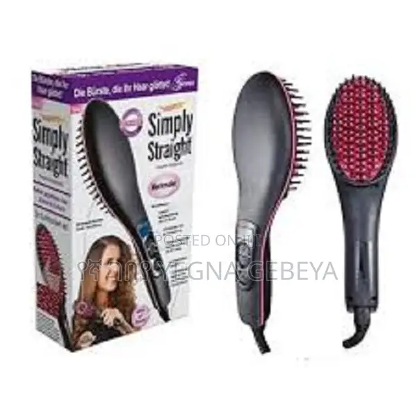 Electronic Hair Straightening Brush Machine