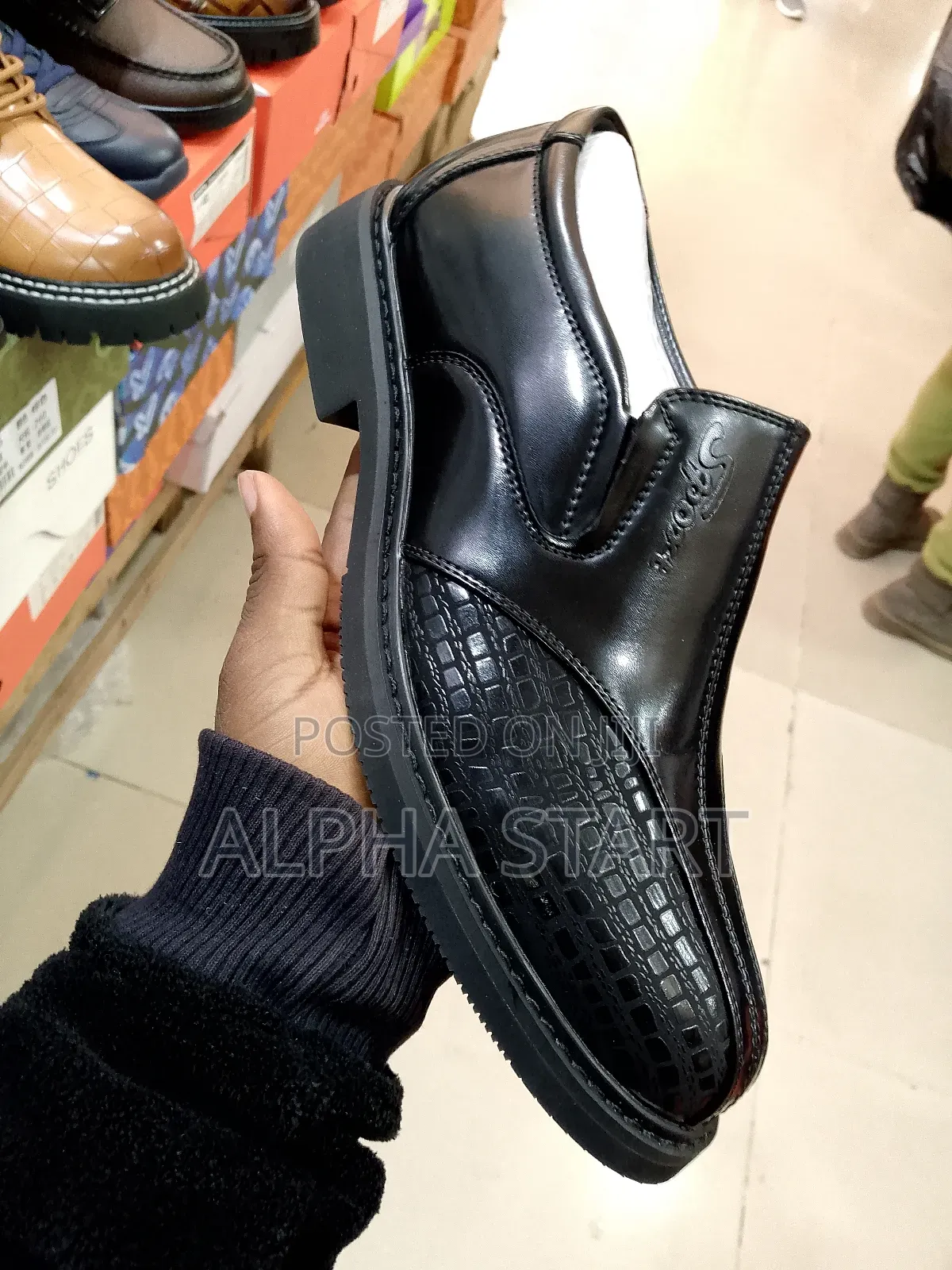 Lather Flat Pq Master Quality Shoes for Man's