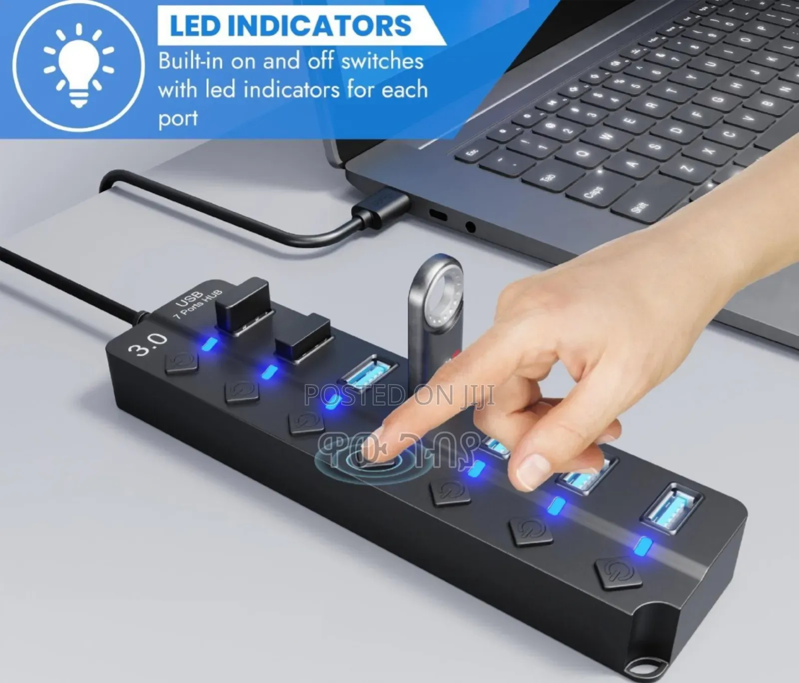 7 Port High Speed Usb