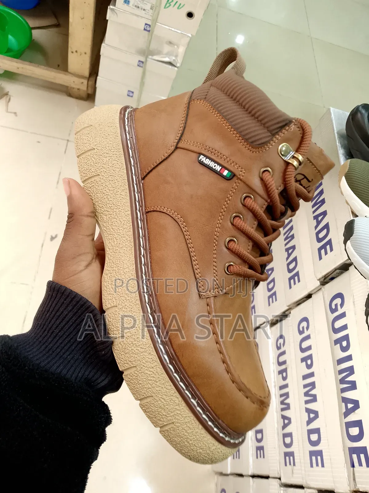 Orginal Lather Fashion Boots for Man's