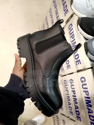 Photo - Original Chelise Lather Boots Higher Master Quality Shoes Fo