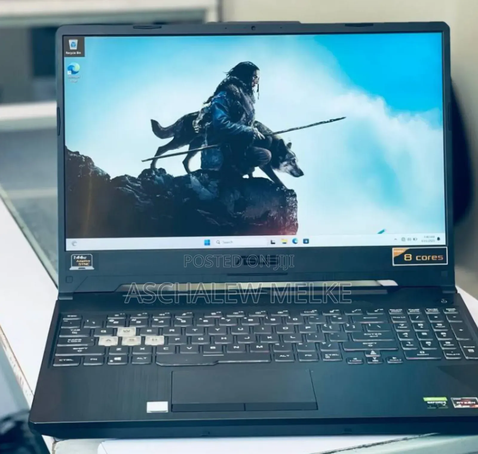 New Laptop Asus TUF Gaming A15 16GB AMD Ryzen 9 SSD 512GB