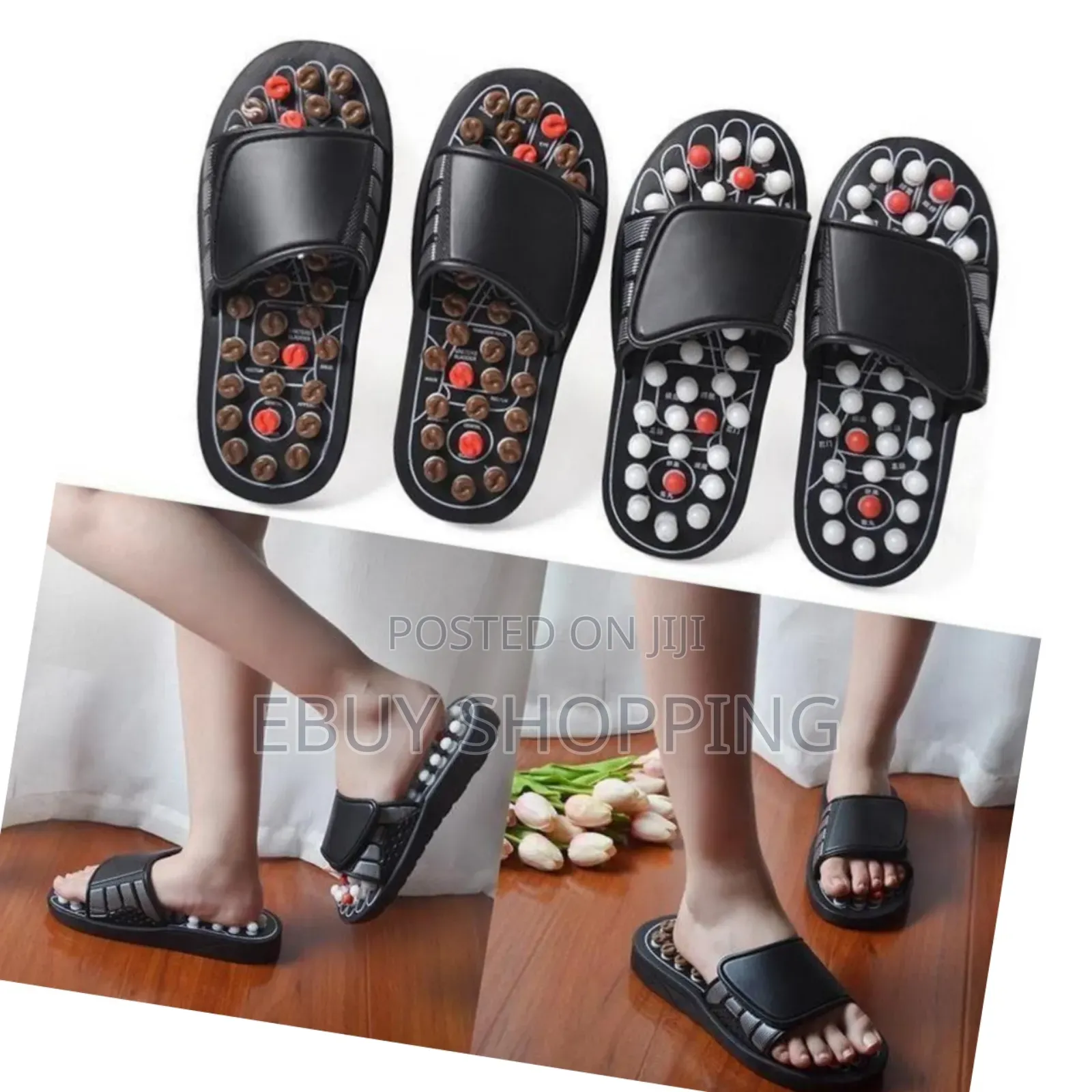 ** Luxury Massage Slippers for Healthy Skin!**