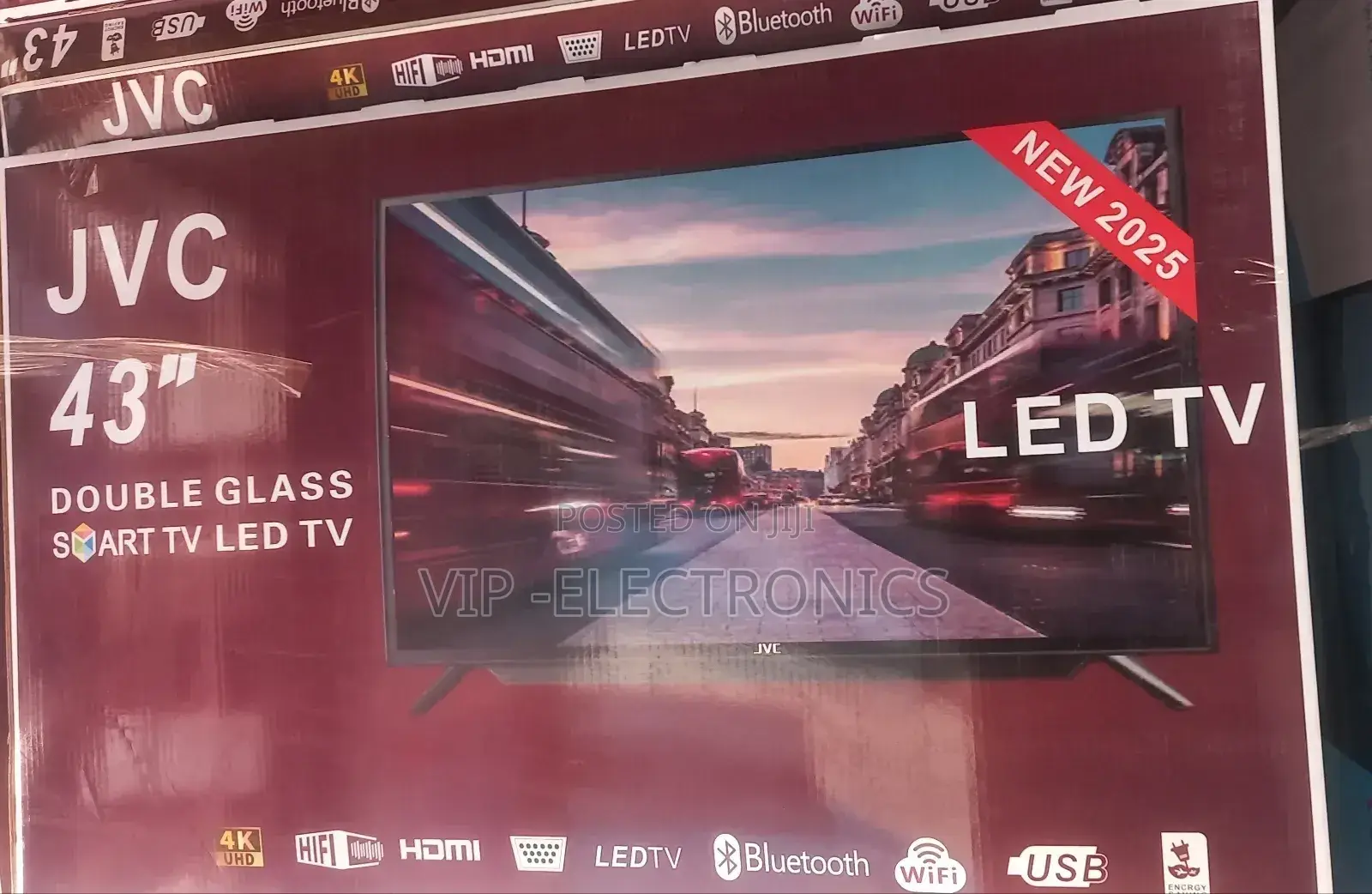 JVC Tv 43"Inch Smart Android 2025 Tv