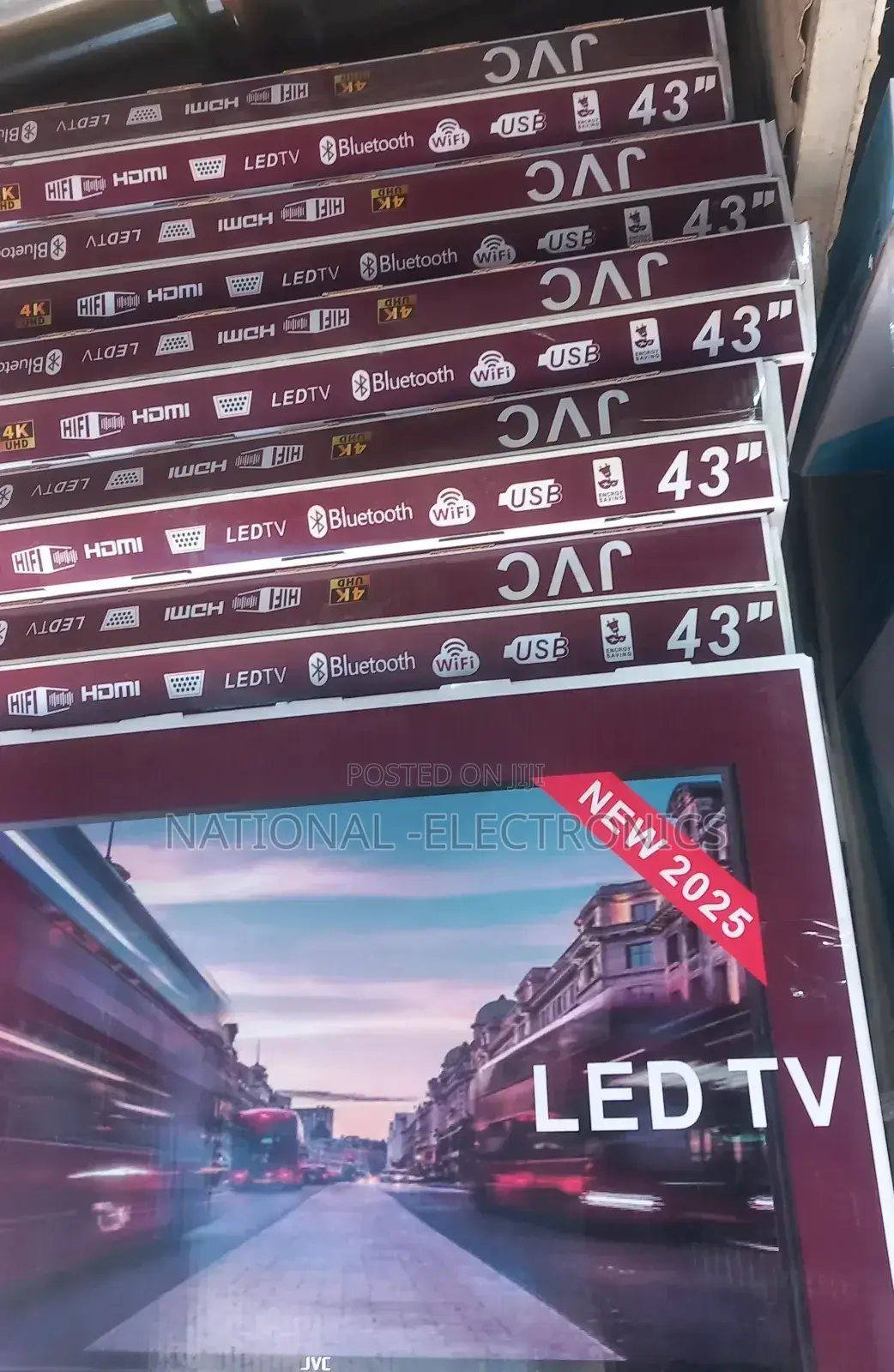 JVC Tv 43"Inch Smart Android 2025 Tv