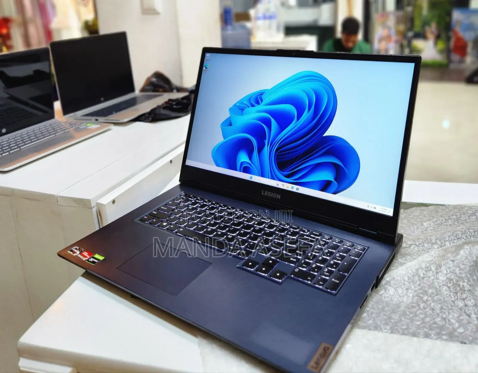 New Laptop Lenovo Legion 5 8GB AMD Ryzen 5 SSD 256GB