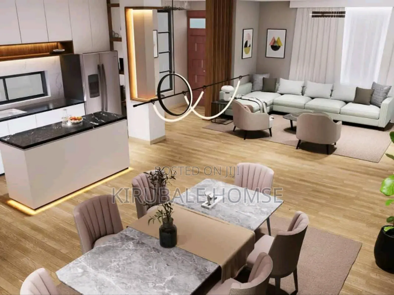 Furnished 6bdrm House in Bole for rent