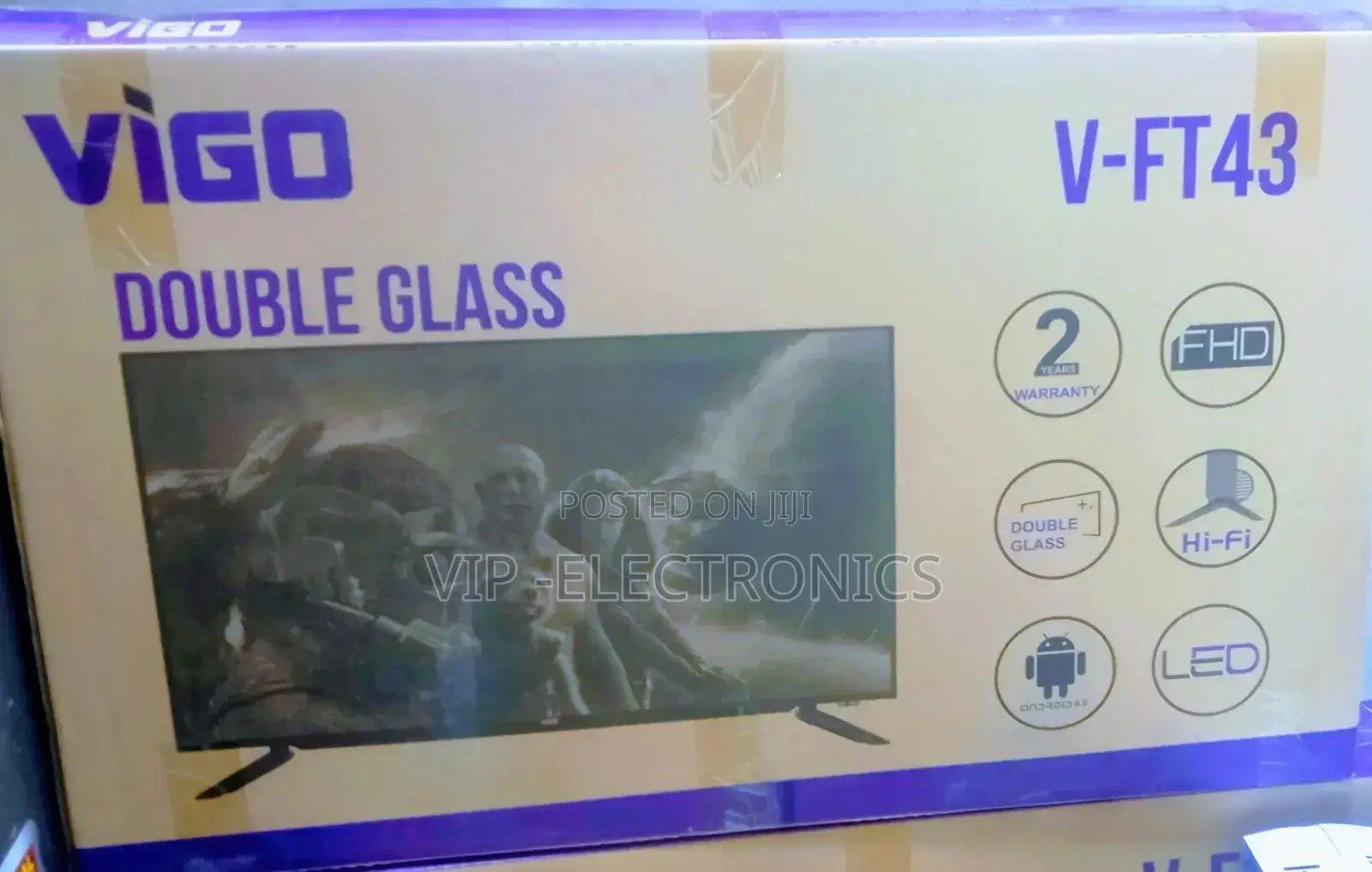 Vigo Tv 43"Inch Smart Android Tv