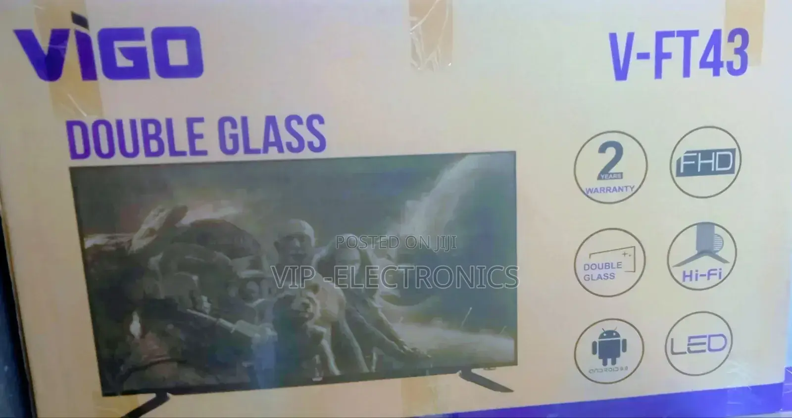 Vigo Tv 43"Inch Smart Android Tv