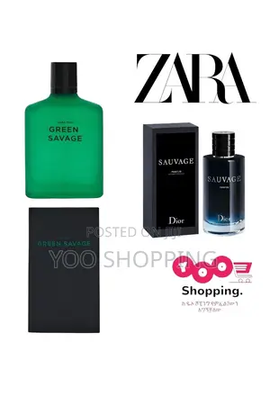 Photo - Zara Green Savage (Sauvage Dior) Mens Perfume