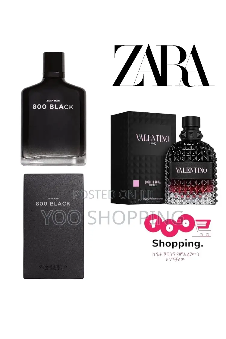 Zara Man 800 Black (Valentino Uomo) Mens Perfume