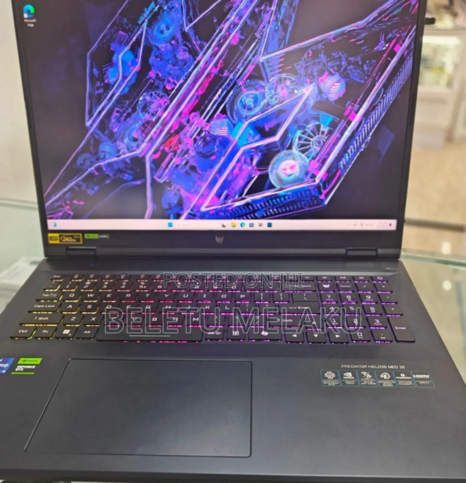 New Laptop Acer Predator Helios Neo 16 32GB Intel Core I9 SSD 1T