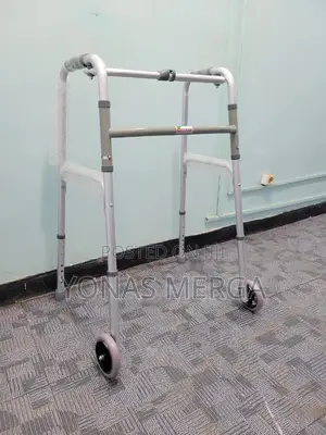 Photo - Steel Lightweight Folding Walker፮πeasy to Carry and Store