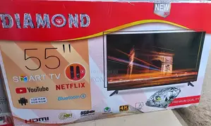 Diamond 55"Inch Tv Smart Android Nwe 2025
