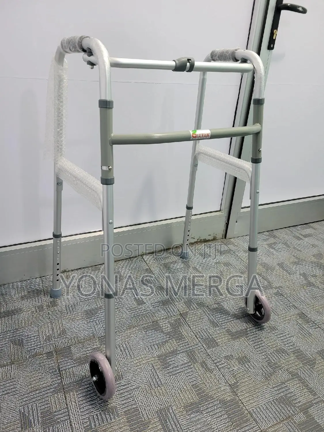 Care Foldable Walker፺衞bromed Folding Walker With Wheels