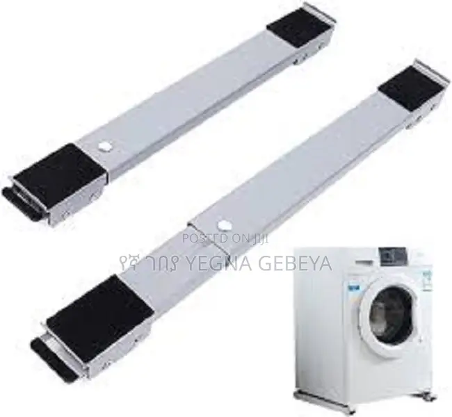 የፍሪጅ ወይም የልብስ ማጠቢያ ማንሸራተቻ Washing Machine Stand