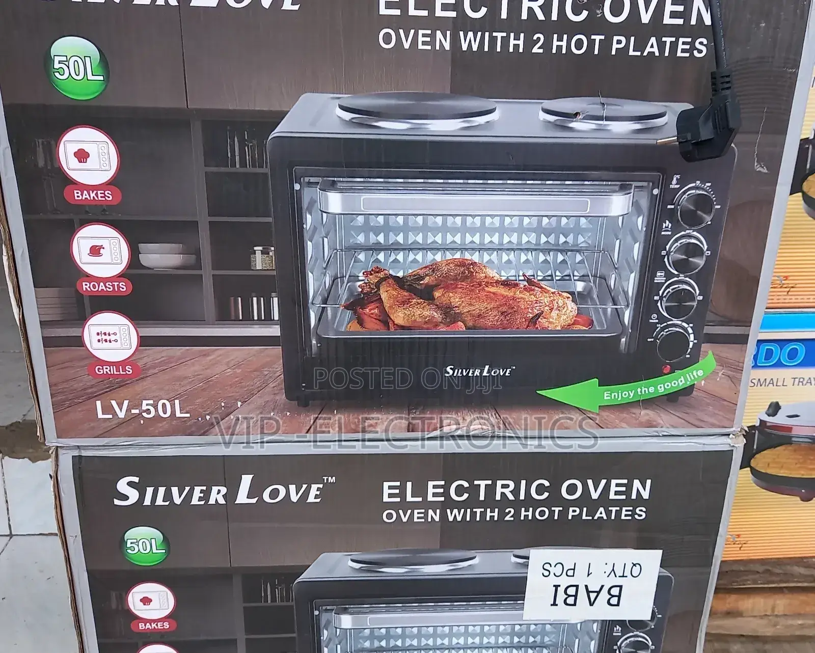 Silver Love Mini Oven