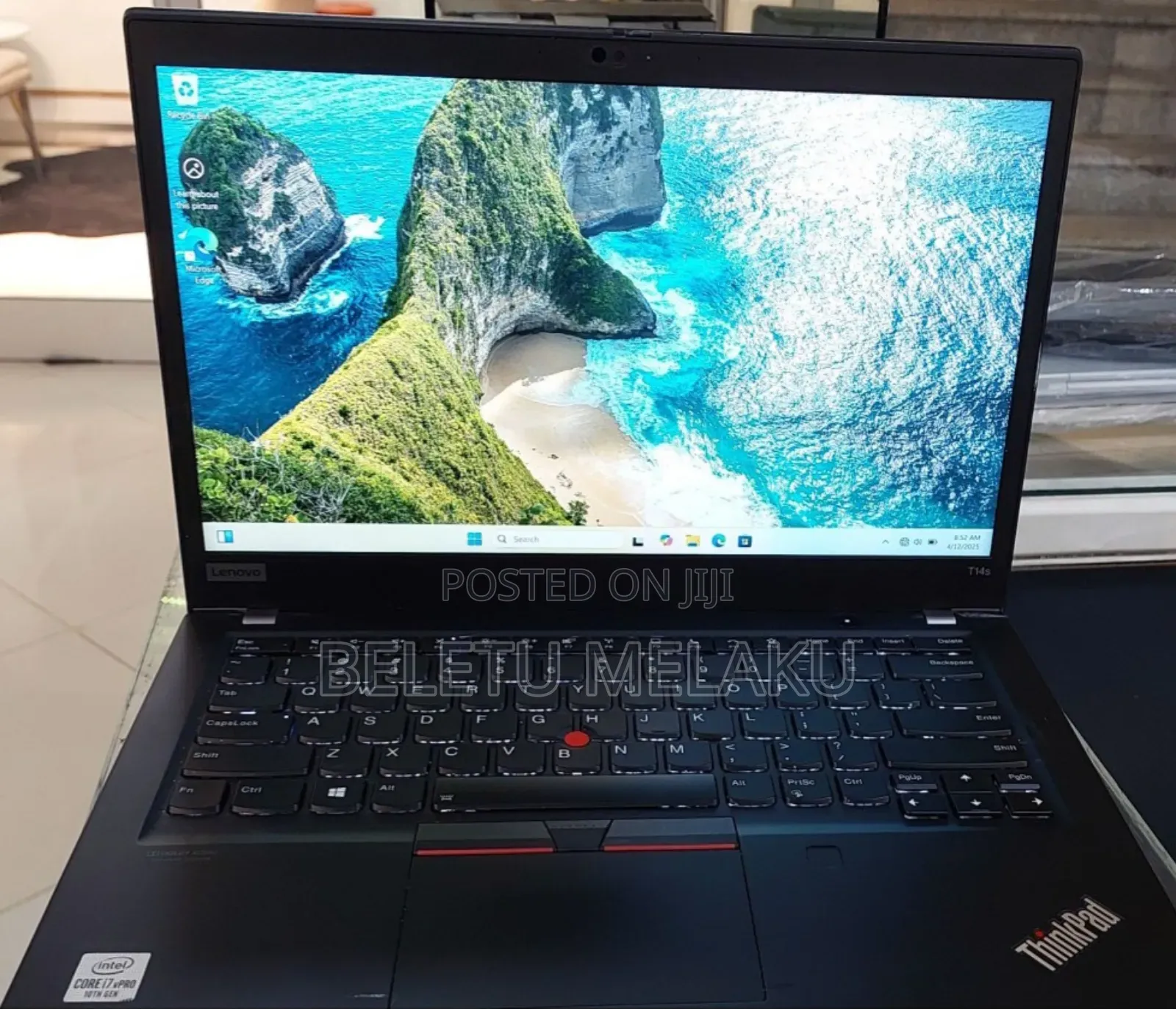 New Laptop Lenovo ThinkPad T14 32GB Intel Core I7 SSD 512GB