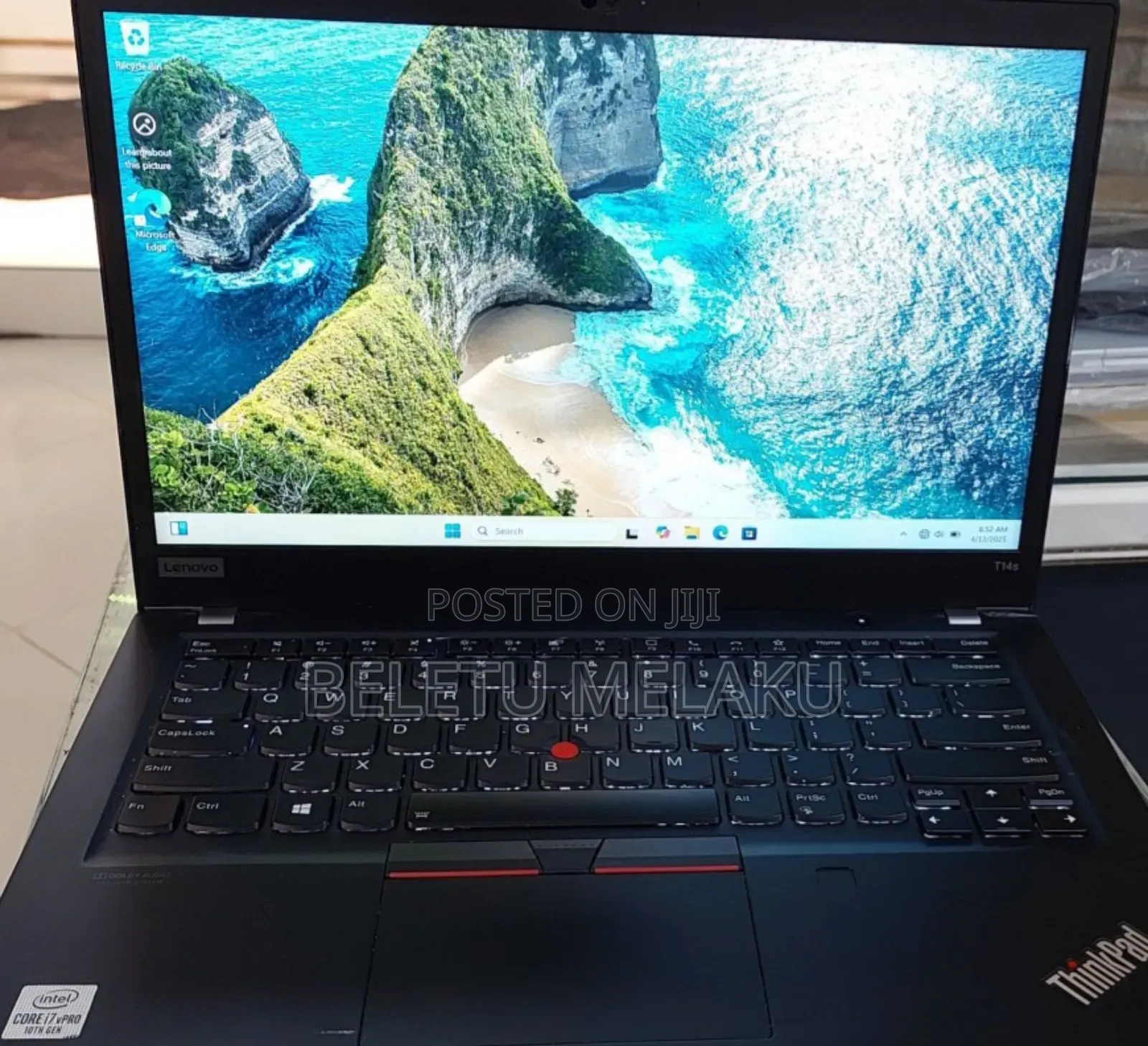 New Laptop Lenovo ThinkPad T14 32GB Intel Core I7 SSD 512GB
