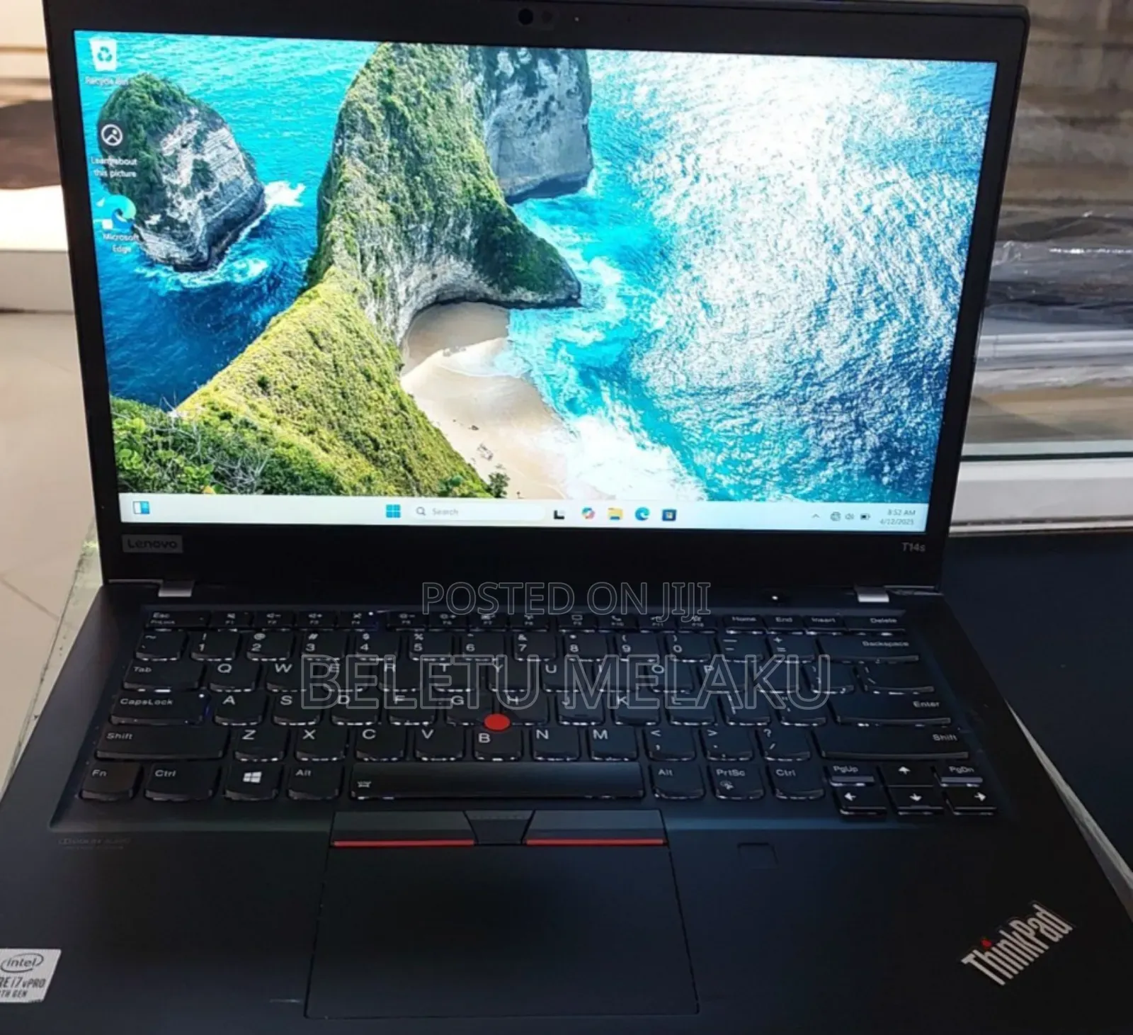 New Laptop Lenovo ThinkPad T14 32GB Intel Core I7 SSD 512GB