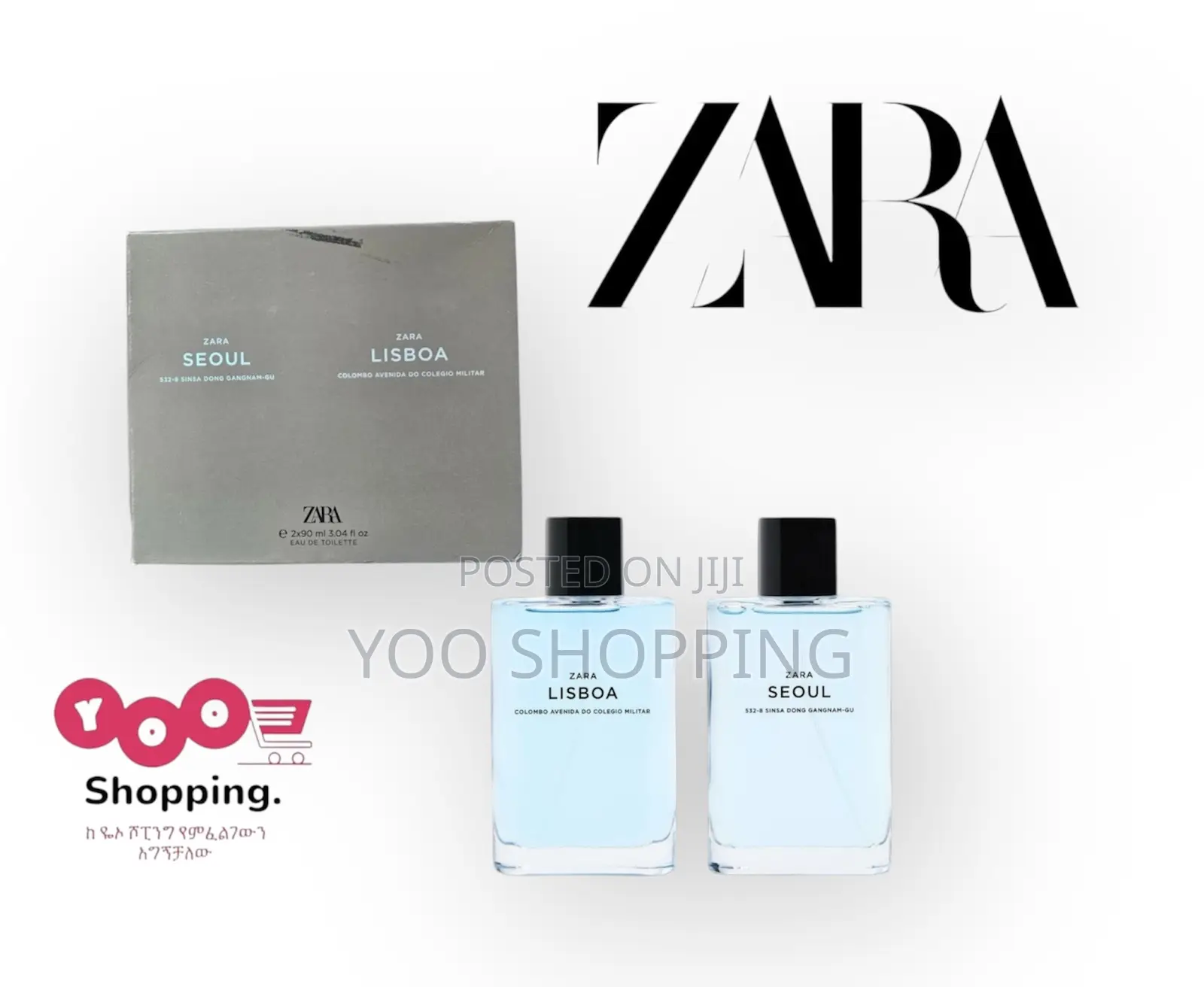 Zara Lisboa and Seoul Mens Perfume