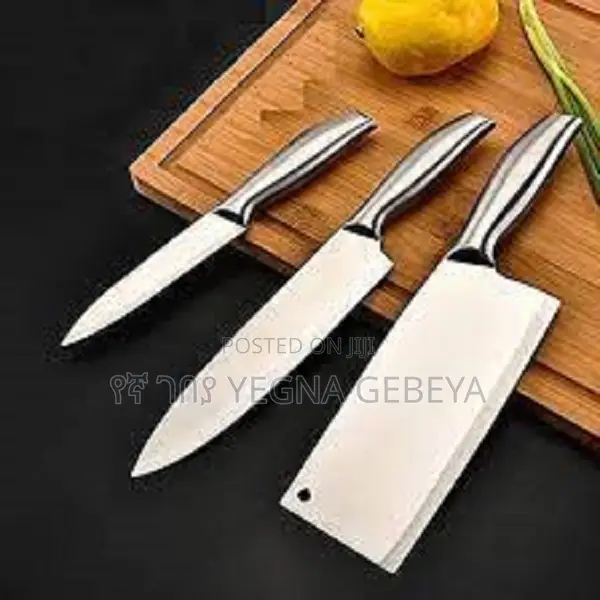 7-Piece Stainless Steel Chef Knife Set