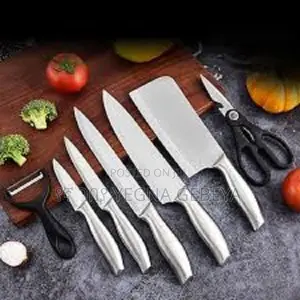 7-Piece Stainless Steel Chef Knife Set