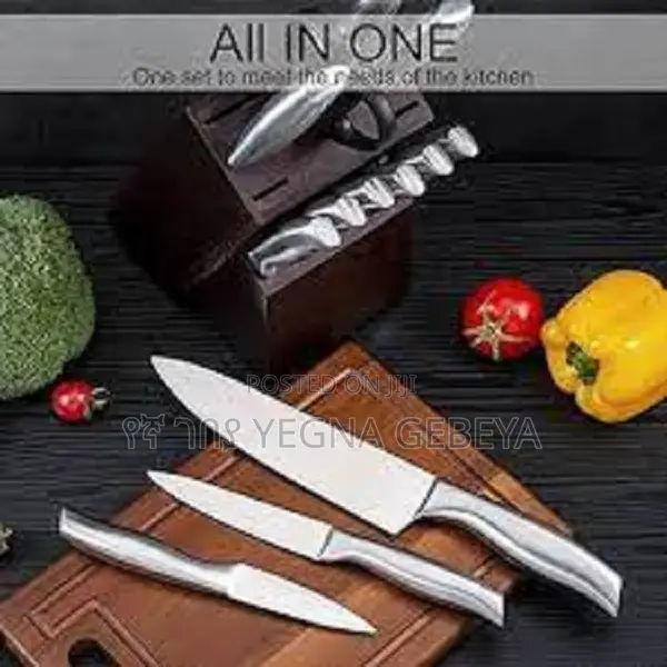 7-Piece Stainless Steel Chef Knife Set