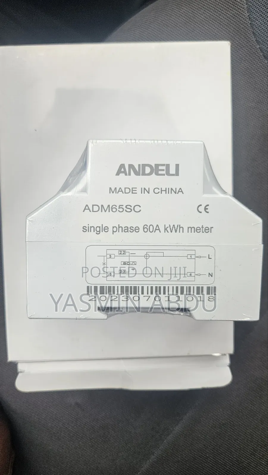 Andeli Electric Meter 60a