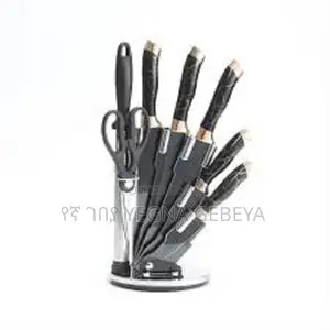 Luxury Kitchen Cleaver Knife Set - 9 PCS