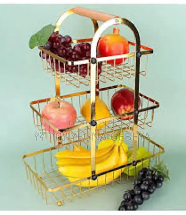 3 Tier Rack Fruit Vegetable Storage Holder