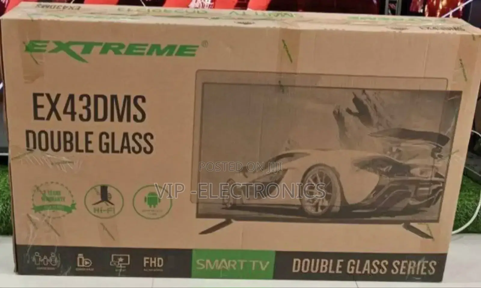 Extreme 43"Inch Tv Smart Android Tv