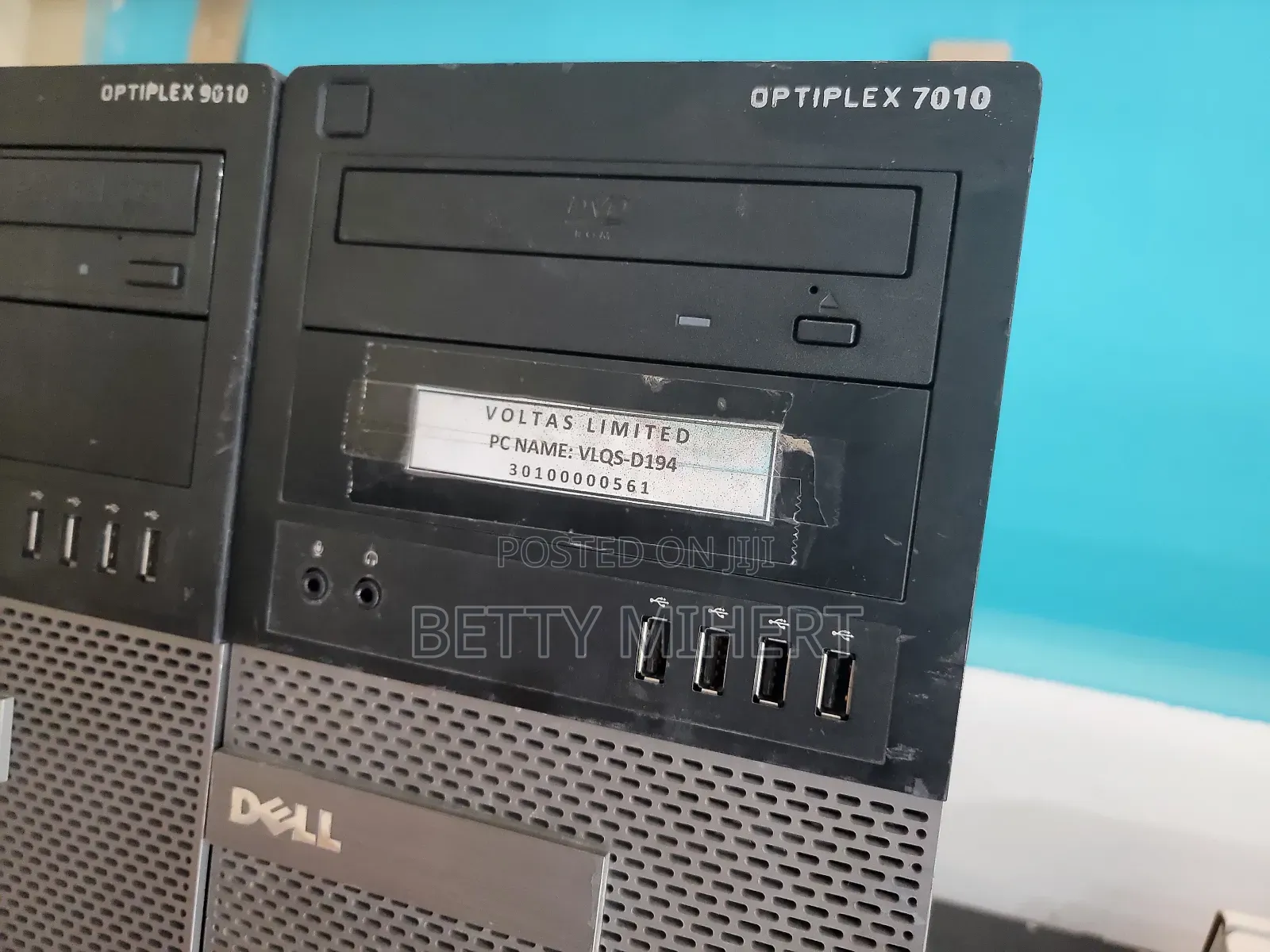 Desktop Computer Dell OptiPlex 7010 4GB Intel Core I5 HDD 500GB